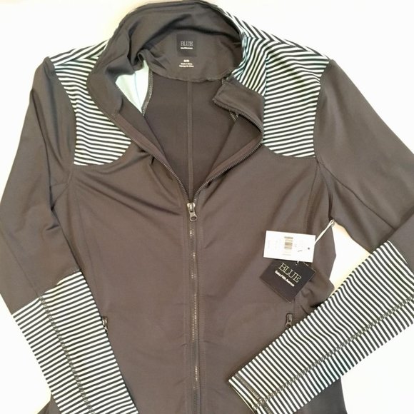 Saks Fifth Avenue BLUE Med Zip Up - Picture 1 of 2